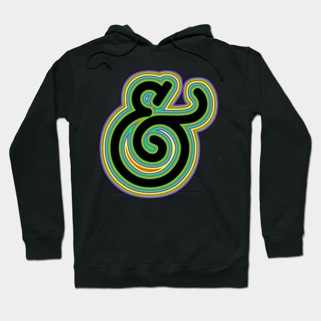 Psychedelic Ampersand Hoodie by Naves